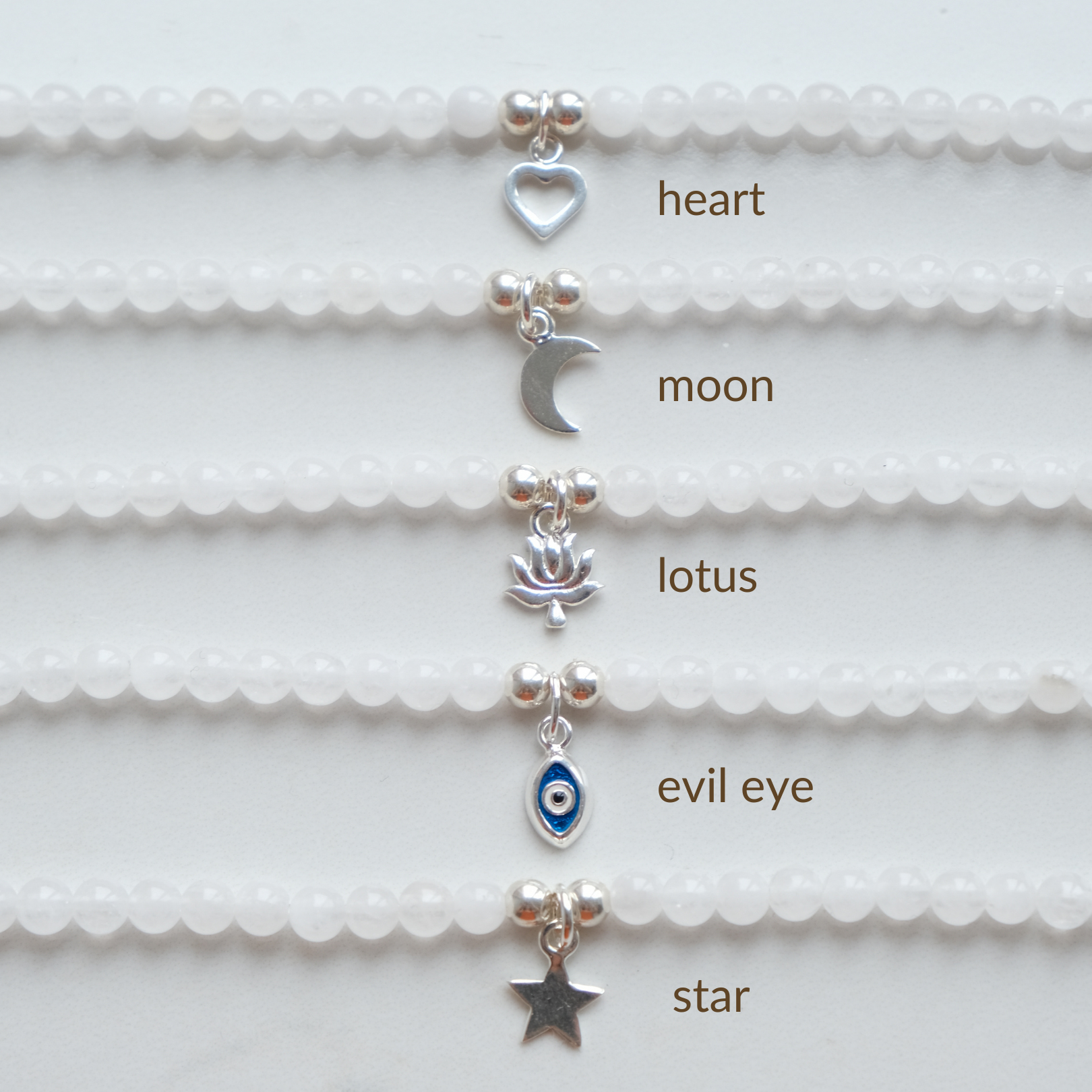 Silver charm options